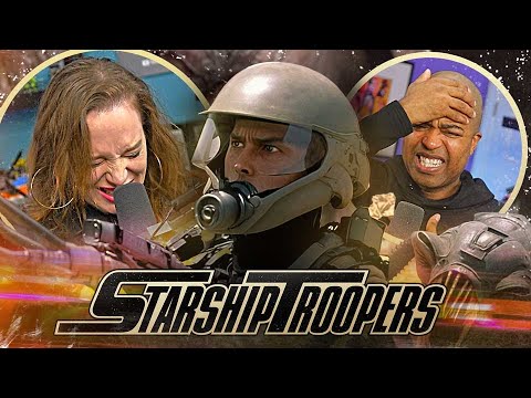 Jane's First Time Watching *Starship Troopers* & Couldn't Believe What She SAW!!
