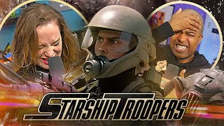 Jane's First Time Watching *Starship Troopers* & Couldn't Believe What She SAW!!