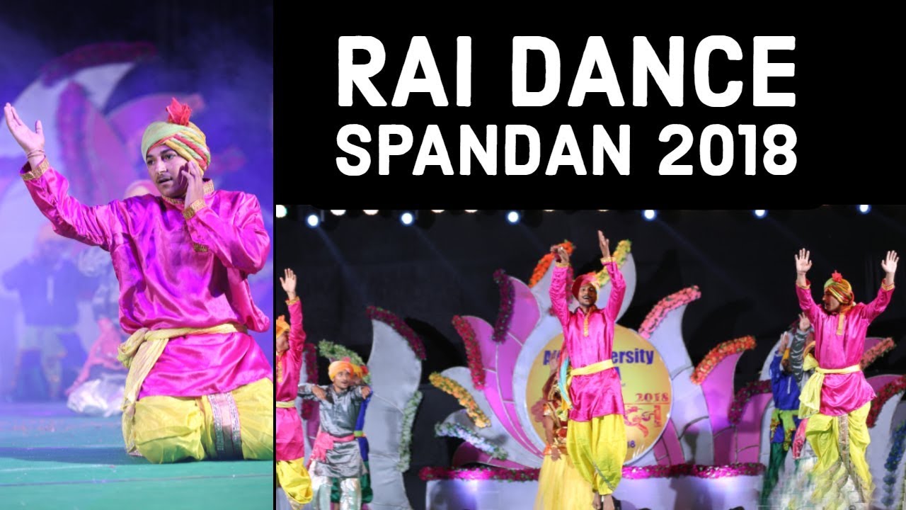    Rai Dance  Chaliya Nandlal Inse bachi rahiyo radhika  Spandan 2018  AKS University