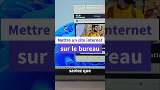 Mettre un site internet en raccourci sur le bureau 🤩 #shorts #astuce #internet #windows #phformation Mettre un site internet en raccourci sur le bureau 🤩 #shorts #astuce #internet #windows #phformation
