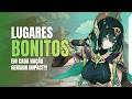 lugares BONITOS em cada nação no GENSHIN IMPACT!!!