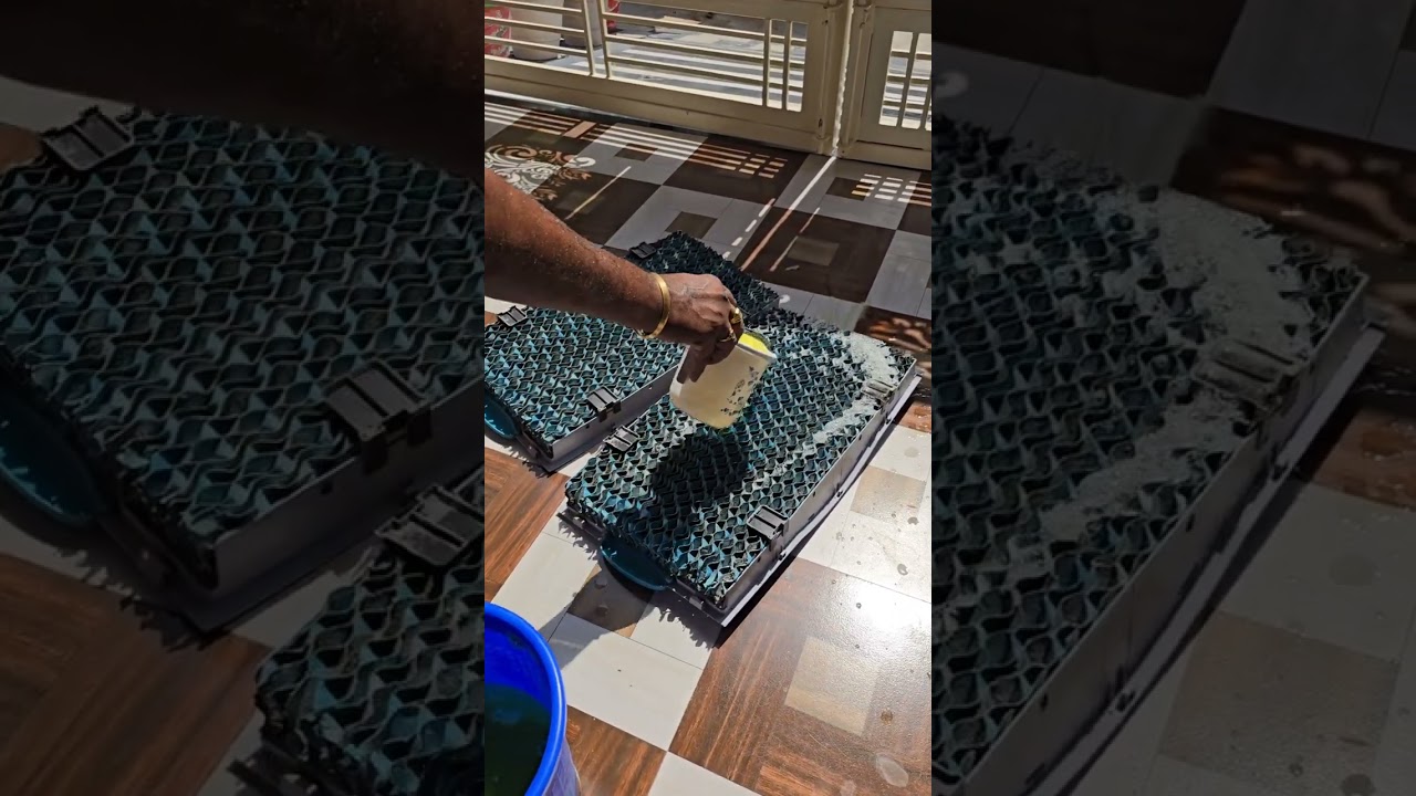 Symphony Cooler - Honeycomb Pad साफ करने का आशान तरीका | Symphony Sumo | Honeycomb Pad Room Coolers