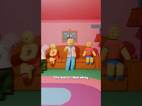 Meccha Chameleons in The Simpsons goes wrong Pt2 🦜