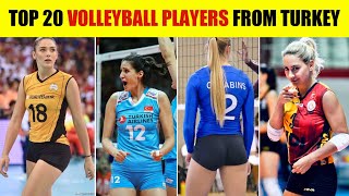 20 MOST BEAUTIFUL VOLLEYBALL PLAYERS FROM TURKEY 2023 | BEAUTIFUL VOLLEYBALL PLAYERS ebrar Karakurt