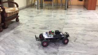 Oscillations for a car like robot with teb_local_planner