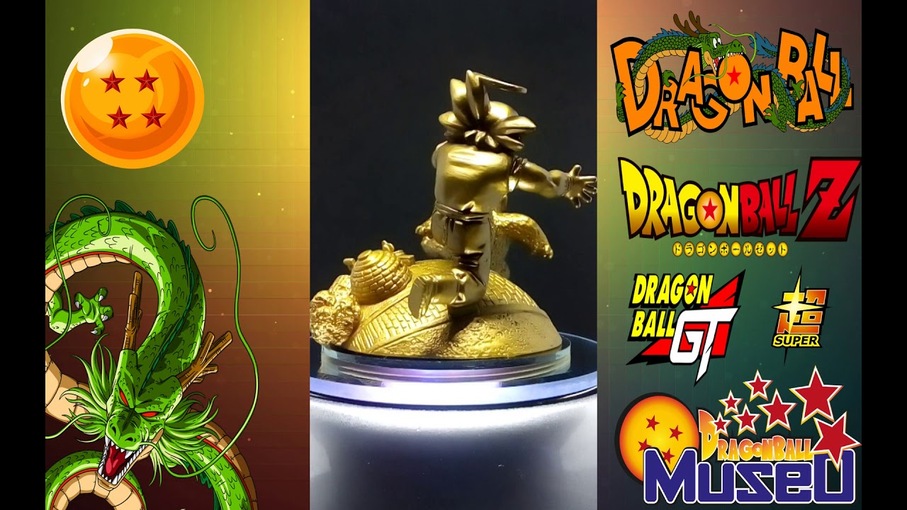 Dragonball Z Capsule Neo Saiyan Returns Goku & Bubbles Golden Edition
