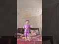 my sister dance first time 😘😍