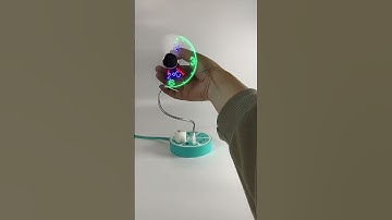 This product is a clock fan, compact and convenient #foryou #diy #usbfan #goodthing #clockfan #fyp