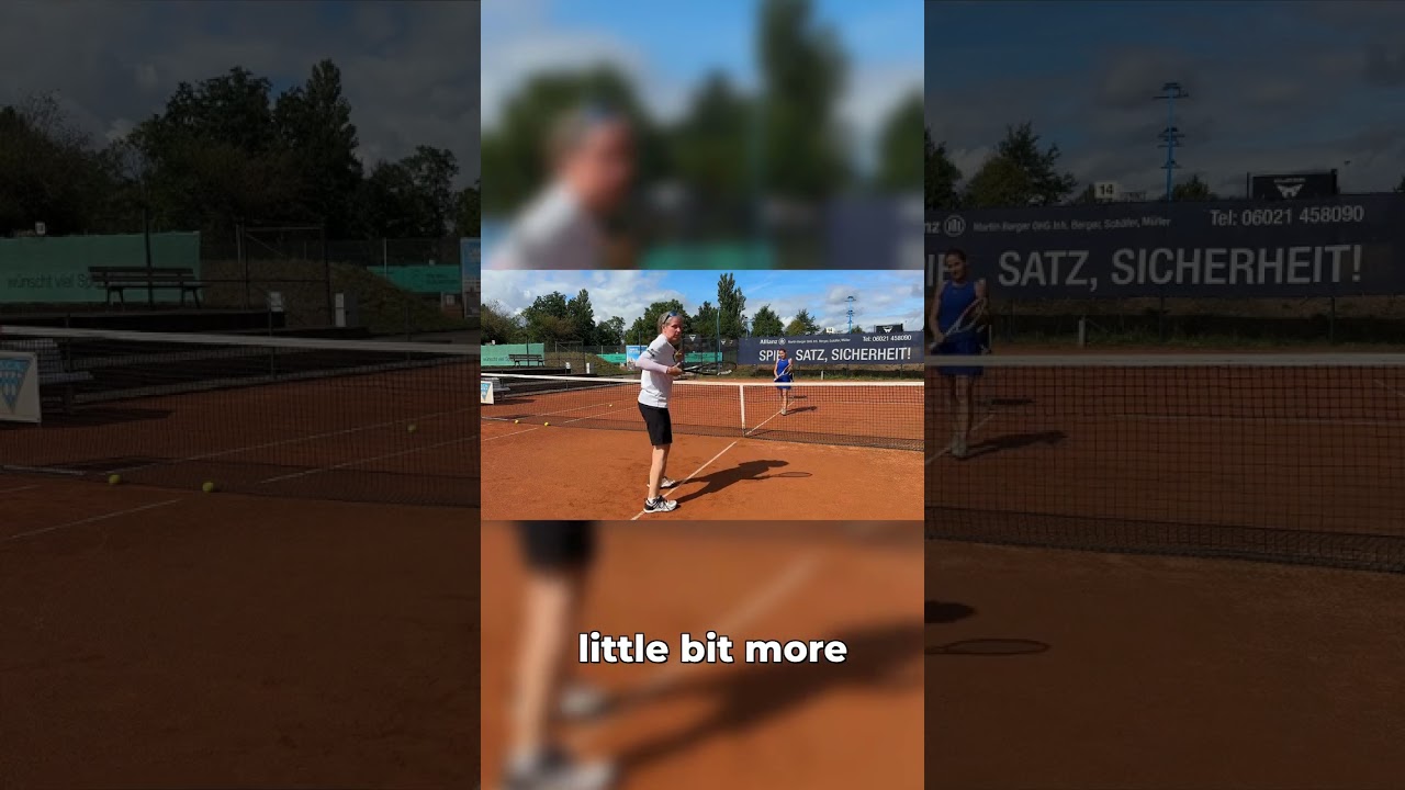 Great drill to work on your #tennisvolley fundamentals.