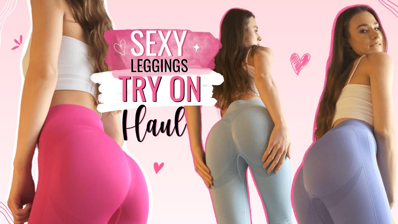 SEXY Yoga Leggings Try On Haul (HOT!)