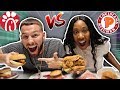 POPEYES CHICKEN SANDWICH VS CHICK-FIL-A CHICKEN SANDWICH CHALLENGE