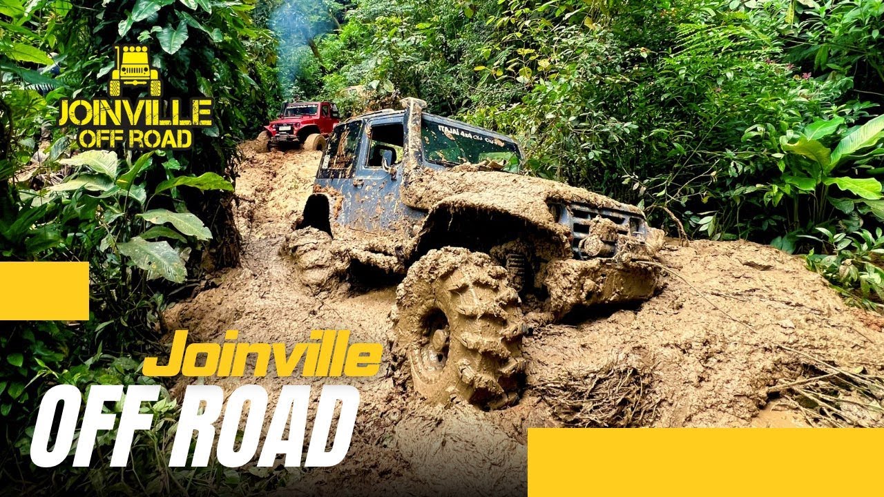 HEAVY Trail, Very Deep Mud Joinville off road #4x4 #offroading