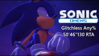 Sonic Omens (3.0.0) Glitchless Any% 50'46"130 RTA (Former World Record as of 29th October, 2022)