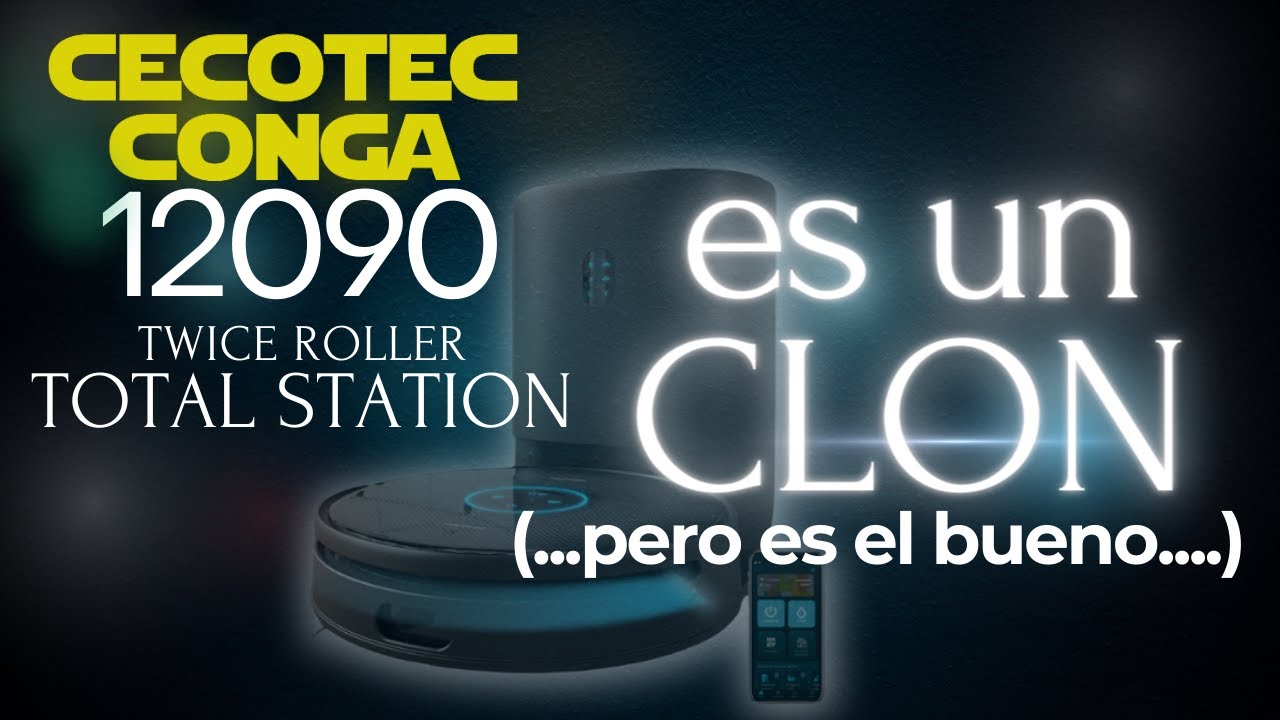 Conga 12090 Twice Roller Home&Fill. Opinión. Descubre el último robot de  Cecotec (top) - Prestazion