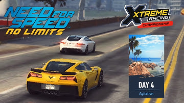 Need for Speed No Limits Xtreme Racing Championship Day 4 Agitation Chevrolet Corvette Z06 (C7)