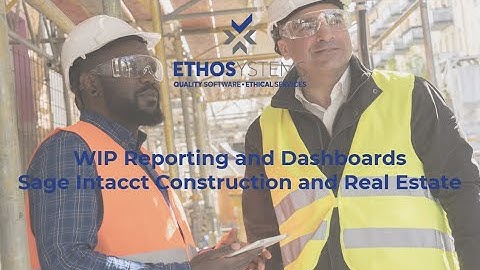 Sage Intacct WIP Reporting and Dashboards