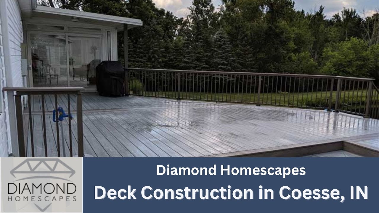Deck Construction in Coesse, IN | Diamond Homescapes