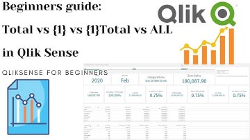 QlikSense tutorial: Total vs {1} vs {1}Total vs ALL in QlikSense