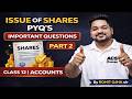 🚀 Issue of Shares Part 2 | Most Expected MCQ + Balance Sheet Qs 💰 | Class 12