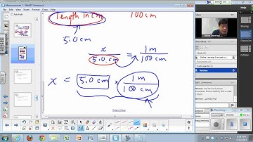 General Chemistry Lecture: Measurements, Part 3 (SI units and unit conversions)