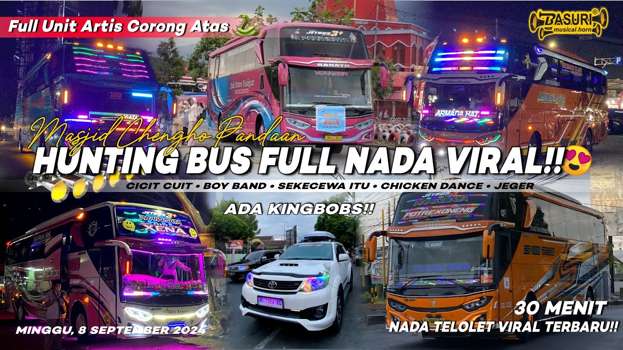 [HUNTING BUS DI MASJID CHENGHO PANDAAN FULL BASURI NADA VIRAL‼️]