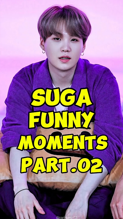Suga's Funniest Moments: Try Not To Laugh Challenge!
