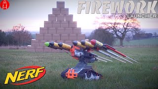 I Built A Mobile Firework Rocket Launcher, Nerf Mod