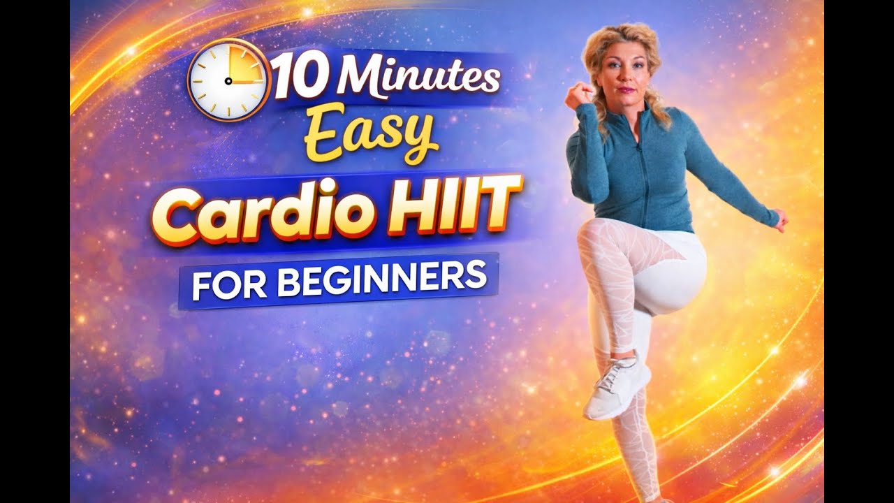 10-минутная высокоинтенсивная кардио-тренировка для начинающих