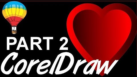 Corel Draw Tips & Tricks Cool 3D looking Button HEART