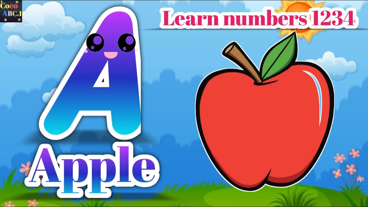 ABC Phonic Song - Toddler Learning Video Songs, A for Apple, Nursery ...