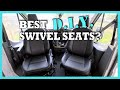 Installing Dual Swivel Seats in My 2020 Ford Transit Camper Van Conversion