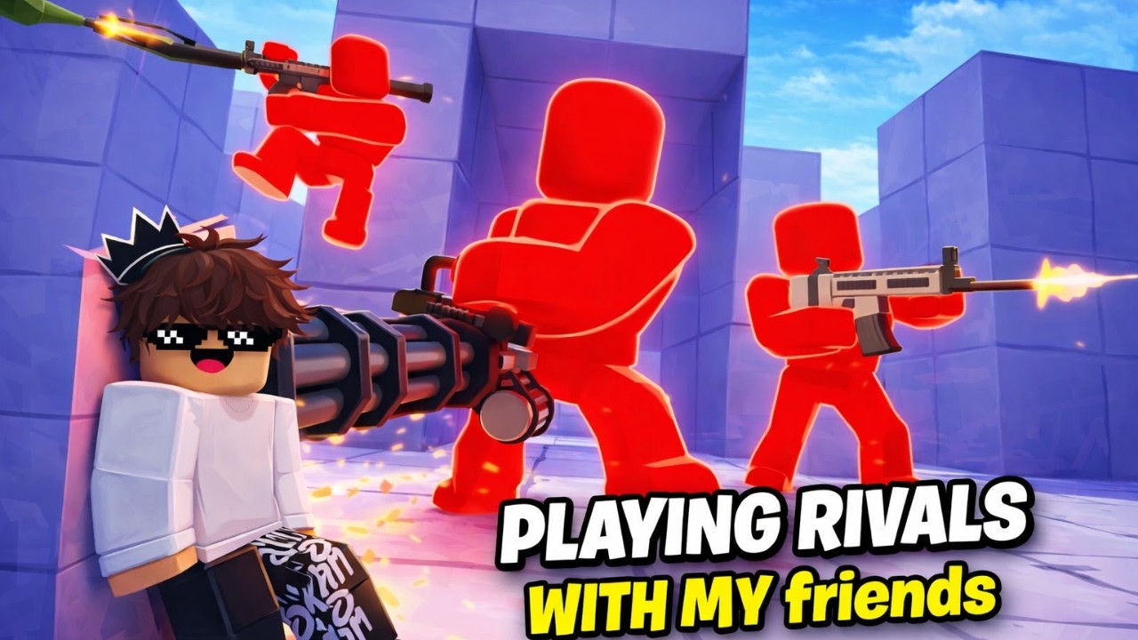 Playing 2v2 With My Friends in Rivals....😁 - YouTube
