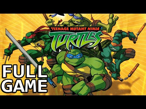 Teenage Mutant Ninja Turtles (2003)【FULL GAME】walkthrough | Longplay (with all bonus characters)