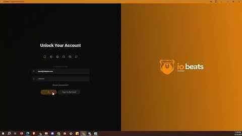 IO Beats – Platform Screen Capture Overview (Demo 2025)