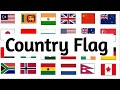 COUNTRY FLAGS OF THE WORLD for kids। World flags। Learn country flags for children।
