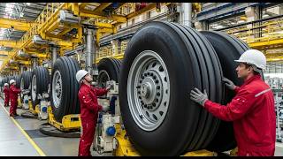 How Millions of Aircraft Tires Are Made | Full Process