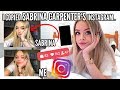 I COPIED SABRINA CARPENTER'S INSTAGRAM FOR A WEEK..