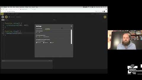 Digital Democracies Masterclass #1: Creative Coding A Visual Art Approach