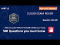 Pass AWS Cloud practitioner with exam question. 🔥 500 Questions Part-12 #awscertification #aws