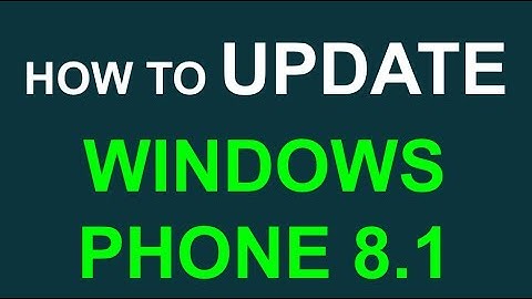 Update to Windows Phone 8.1  - Lumia XX20 and above!