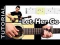 Como tocar Let Her Go - Passenger Tutorial completo guitarra español