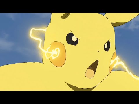 pikachu thunderbolt cute