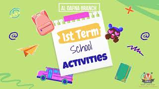 First Term Activities - Dafna Campus  2021-2022