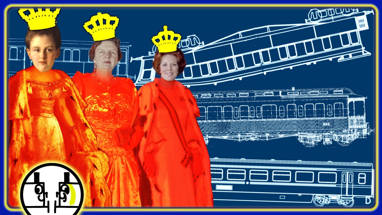 KONINGINNETREINEN - Alle koninklijke treinen! №2/2 + Rondleiding SR10