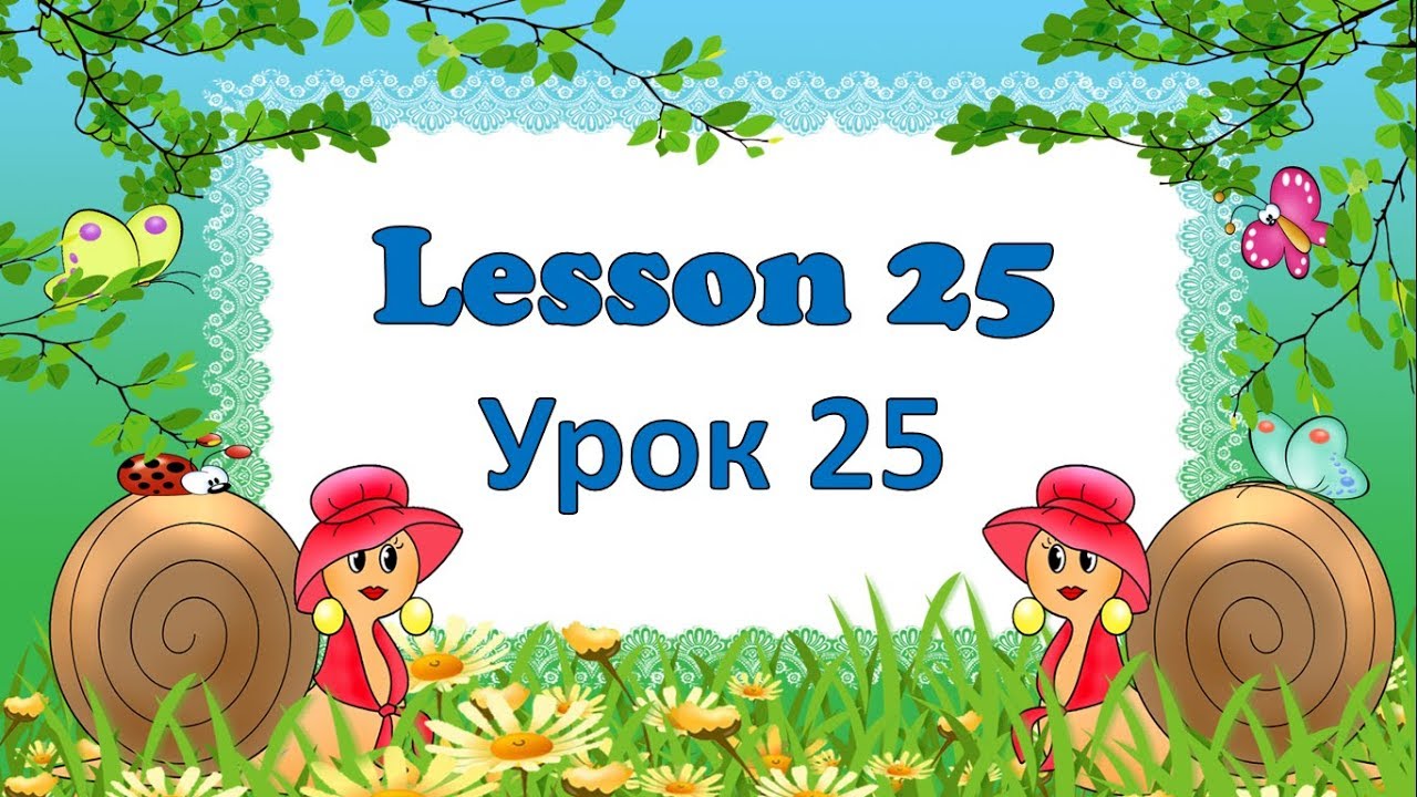 25 lessons