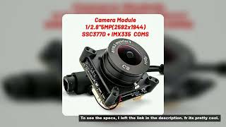 RTSP RTMP 5MP IP Camera Module 2592*1944 25FPS IMX335 CMOS With Varifocal CS Lens Provide SDK Onvif