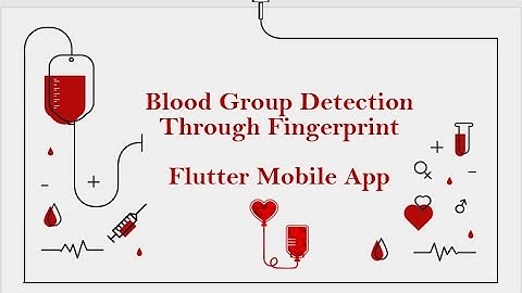 Blood Group Detection Using Fingerprint | AI-Based FYP Project | KIET