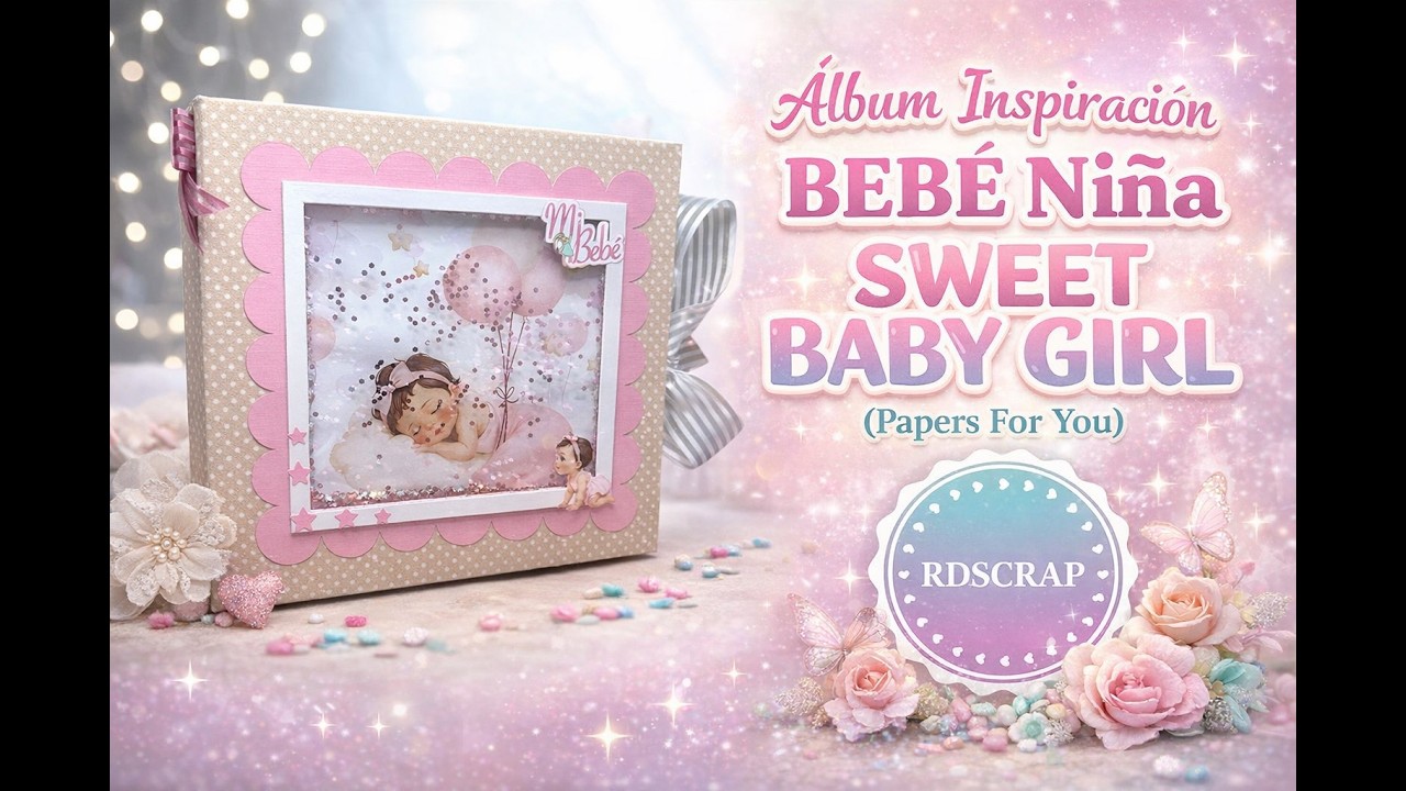 Álbum Inspiración Scrapbooking BEBE 