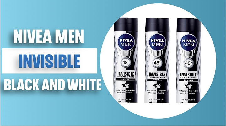 Nivea black and white deodorant reviews năm 2024