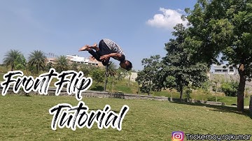 How to do Front flip | Tutorial | Rajkumar karki